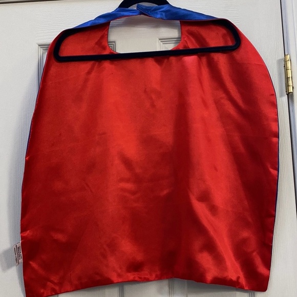Lot Of 3 Super Hero Capes & 1 Mask- Iron Man, Batman w/Mask & Superman, 27"x 21” - Picture 8 of 12